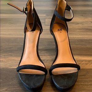Black H&M heels